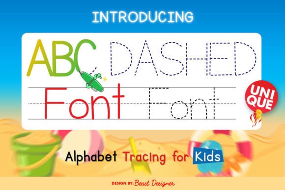 Abc Dashed Font Review for Educational Campaigns