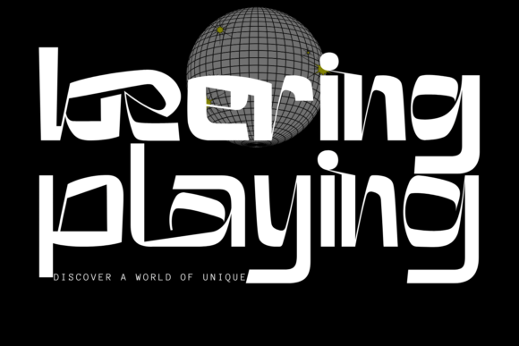 Beering Playing Font: Bold Branding for Small Business