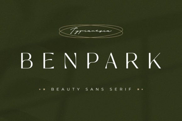 Benpark Font: Elevating Digital Marketing Visuals