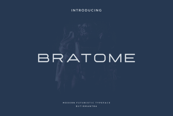 Bratome Font: Futuristic Sans Serif Design Guide