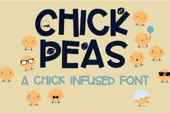 Chick Peas Font: Bold Sans Serif for Modern Web Design