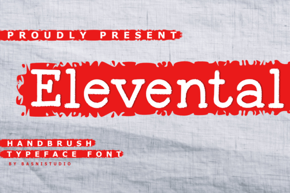 Elevental Font: Stylish Brush Typography for Digital Marketing