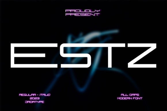 Estz Font: A Modern Typeface for Brand Identity