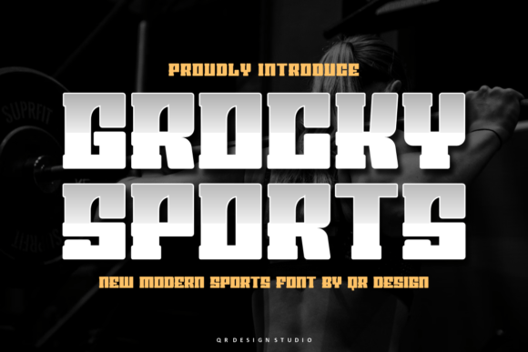 Grocky Sports Font: Clean Sans Serif for Web Design