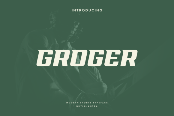 Groger Font: Bold Branding for High-Energy Businesses