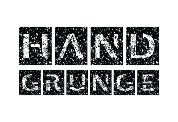 Hand Grunge Font for Authentic Small Business Branding
