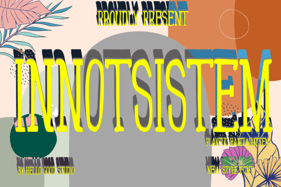 Innotsistem Vol 1 Font for Vintage Business Branding