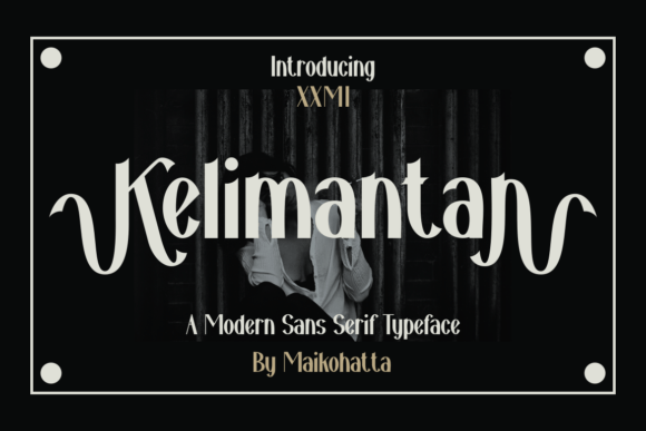 Kelimantan Font: A Bold Sans Serif for Modern Branding