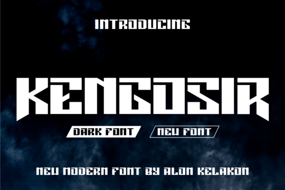 Kengosir Font: Unique Sans Serif for Digital Branding