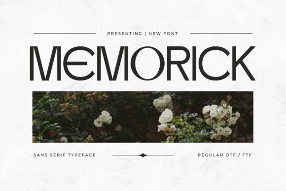 Memorick Font: Elevating Campaign Visuals