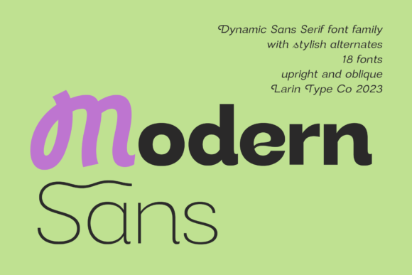 Modern Sans Font Review for Digital Campaign Design