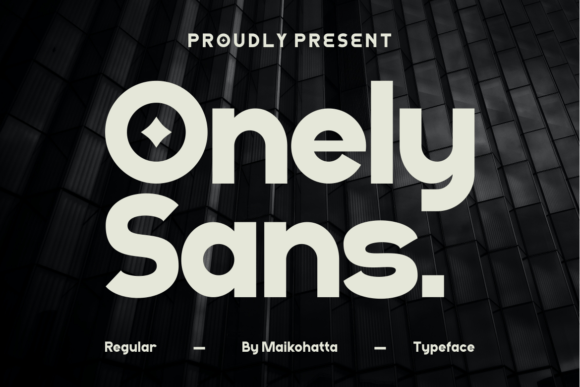 Onely Font: Bold Sans Serif for Modern Web Design