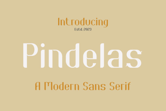 Pindelas Font: Bold Display Typography for Digital Branding