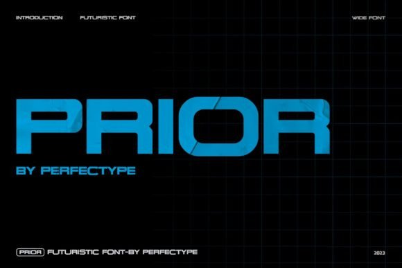 Prior Font: Modern Sans Serif for Web Design