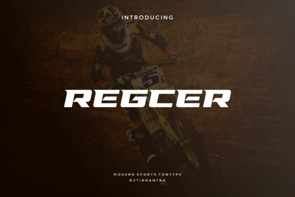 Regcer Font Review: Testing a Dynamic Sports Display Typeface
