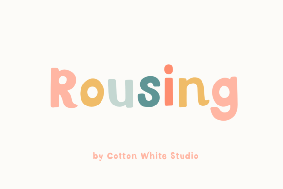 Rousing Font Review: Cute Sans Serif for Editorial Layouts