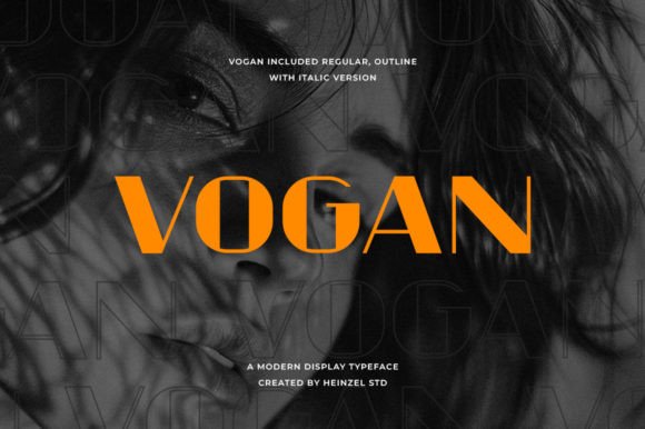 Vogan Font: Bold Sans Serif Typography for Editorial Design
